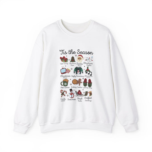 ‘Tis the Season Holiday Icons Sweatshirt